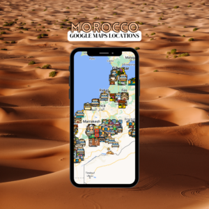 Morocco Google Maps Pins